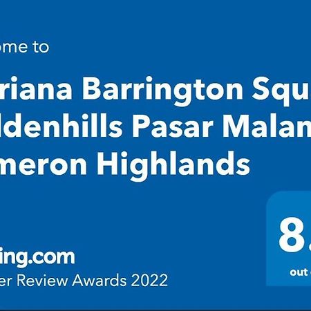 Mariana Barrington Square Goldenhills Pasar Malam Камерон-Хайлендс Экстерьер фото