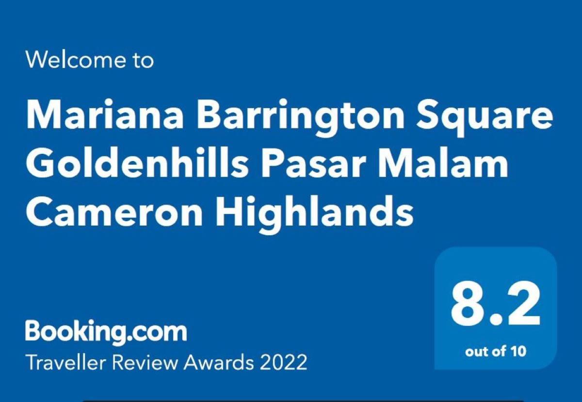 Mariana Barrington Square Goldenhills Pasar Malam Камерон-Хайлендс Экстерьер фото
